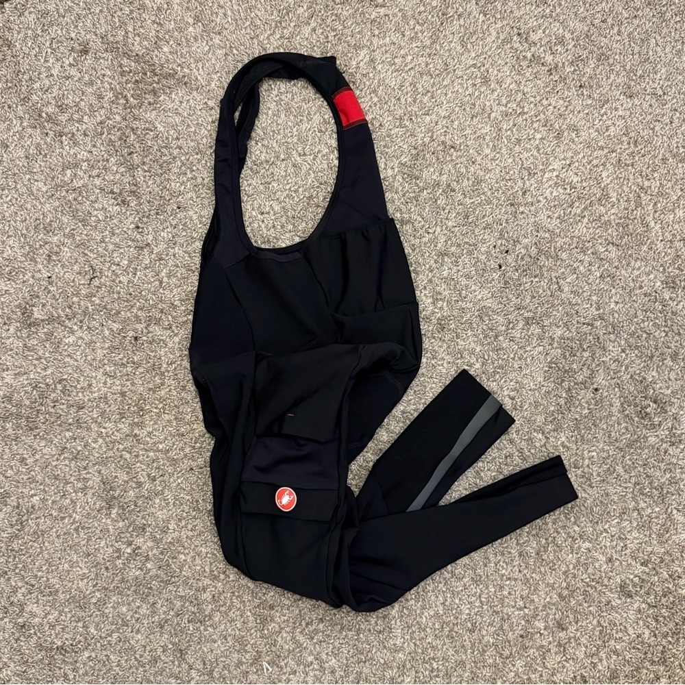 Castelli Unlimited Cycling Thermal Bib Tights Black Large